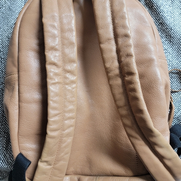 Rebecca Minkoff Tan Leather Backpack - Picture 7 of 11